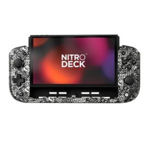 CRKD Nitro Deck Rocket League Silver Edition Switch Controller