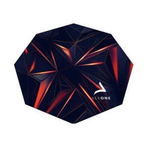 Aerone Red Glass Floor Mat