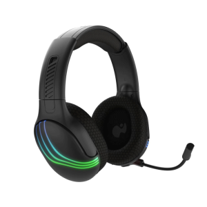 PDP Afterglow Wave Wireless Headset with Mic for Xbox Series X|S, Windows 10/11 PC, Compatible with PlayStation PS5/PS4 and Bluetooth, Black | 049-032-BK