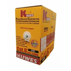 KUWES CAT.6 23AWG UTP Roll – 305 Meter – Grey