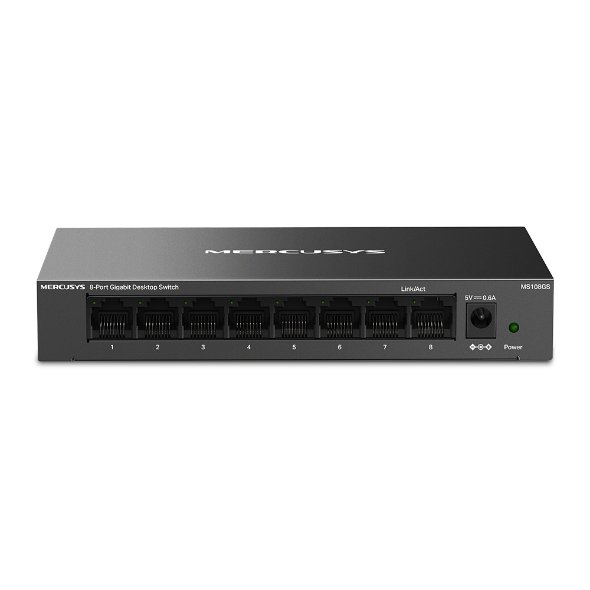 Mercusys MS108GS 8-Port Gigabit Desktop Switch Metal