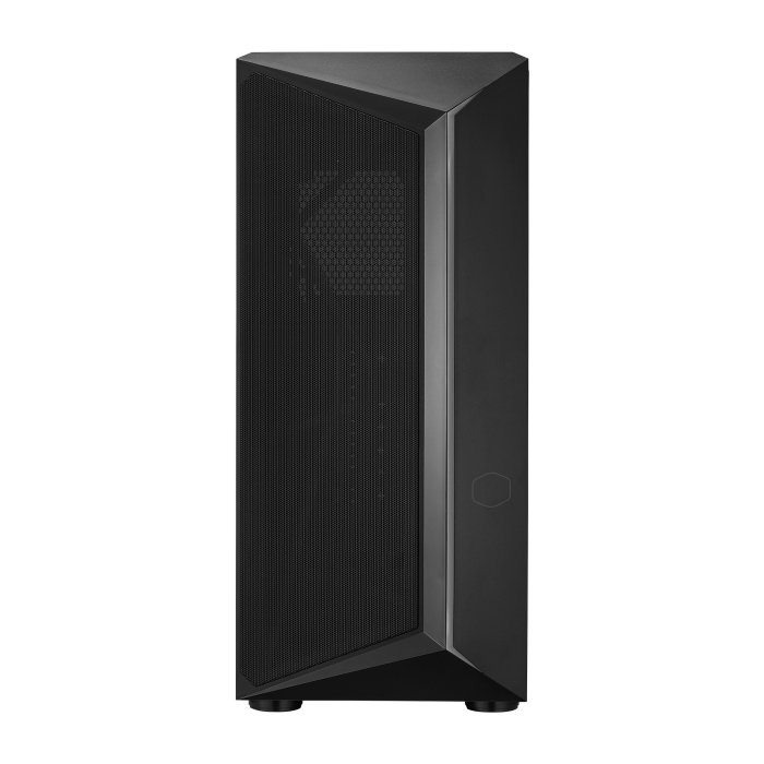CoolerMaster CMP 510 Mid Tower Steel Plastic Tempered Glass Panel Case with 3 ARGB Fans - Black - Image 3