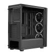 CoolerMaster CMP 510 Mid Tower Steel Plastic Tempered Glass Panel Case with 3 ARGB Fans - Black - Image 10