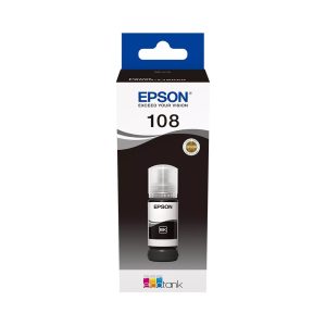 Epson 108 EcoTank Black ink bottle (70 ml)...
