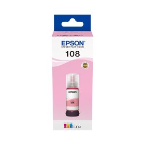 Epson 108 EcoTank Light Magenta ink bottle (70 ml)...