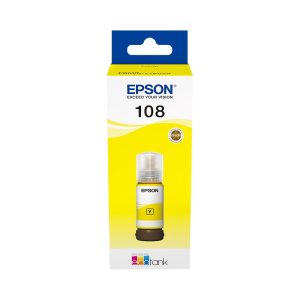 Epson 108 EcoTank Yellow ink bottle (70 ml)...
