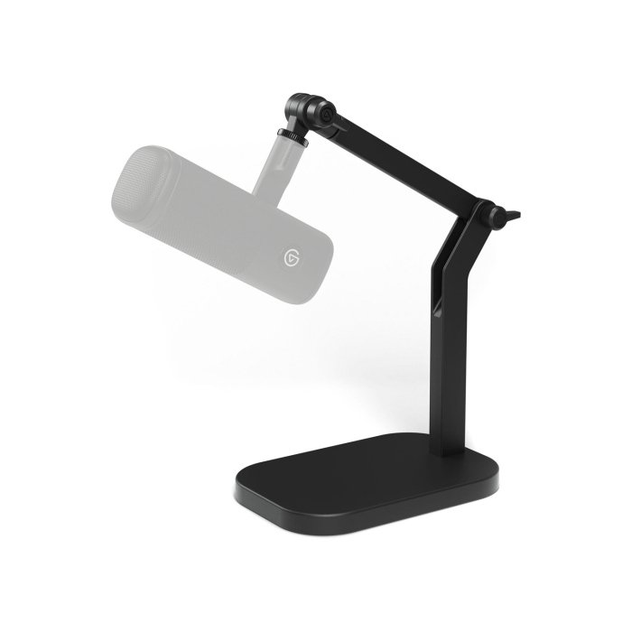 Elgato Wave Desk Stand 3 Pivot Points, Cable Management, 360 Rotation, Compatible With Popular Microphones