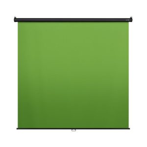 Elgato Green Screen MT Wall-Mounted Retractable Chroma Key Backdrop With Wrinkle-Resistant Fabric For background Removal