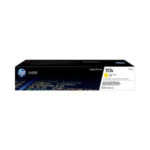 HP 117A Yellow Original Laser Toner Cartridge (W2072A)...
