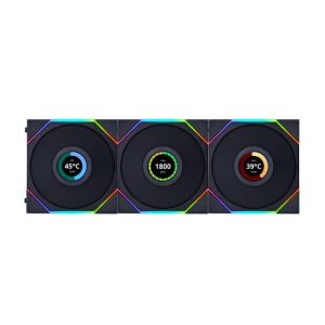 LIAN LI UNI FAN TL LCD 120 RGB 3-in-1 Pack TL Controller - Black