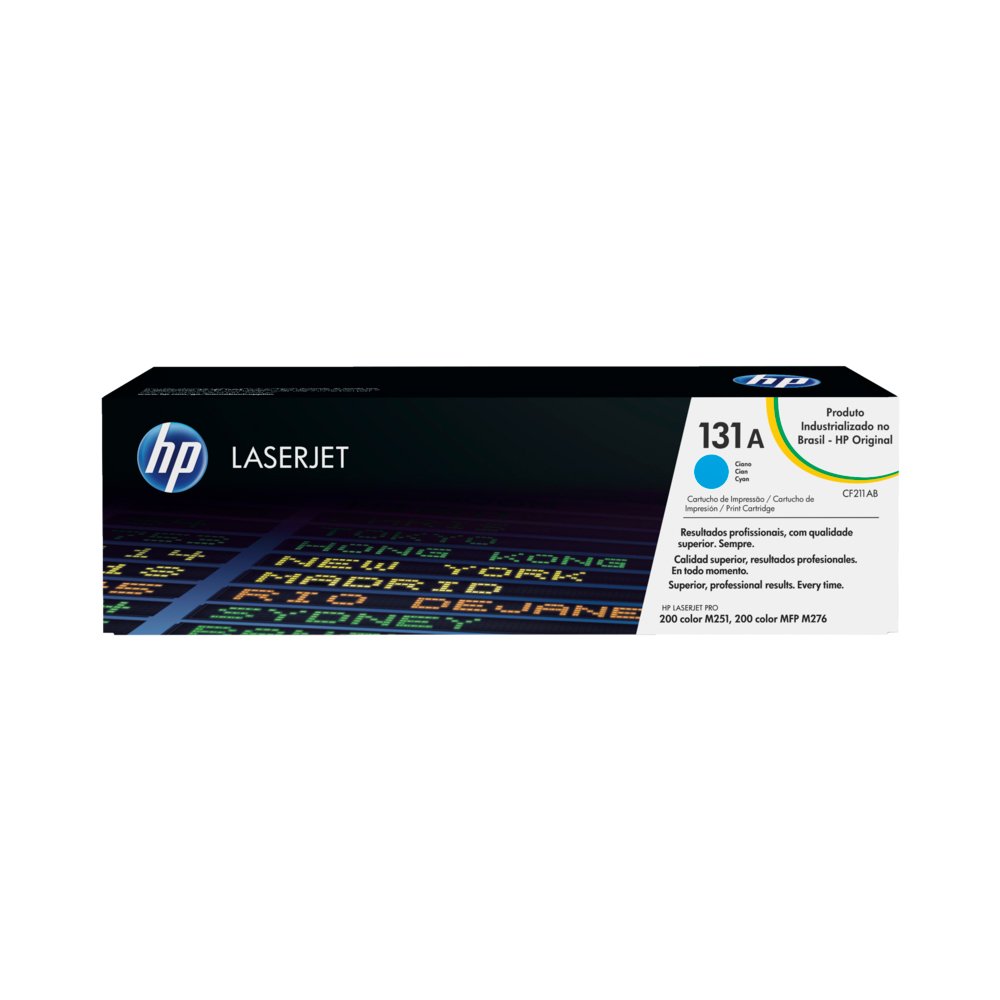 HP 131A Cyan Original LaserJet Toner Cartridge (CF211AB)...