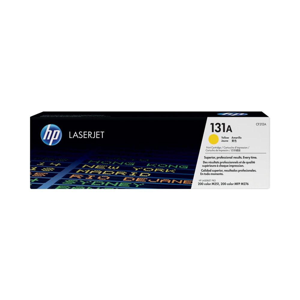 HP 131A Yellow Original LaserJet Toner Cartridge (CF212A)...
