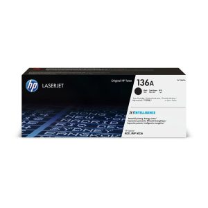 HP 136A Black Original LaserJet Toner Cartridge (W1360A)...