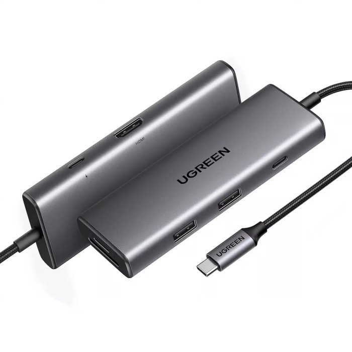 UGreen Revodok Pro 107 7 in 1 USB-C Hub, 4K @ 30Hz