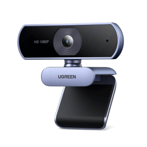 UGREEN CM678 FHD1080P Webcam with Microphone, Full HD USB Web Camera, 85Â° FOV, Noise-Canceling, Plug and Play, Auto Light Correction, Video Webcam for Streaming, Black & Gray | 15728