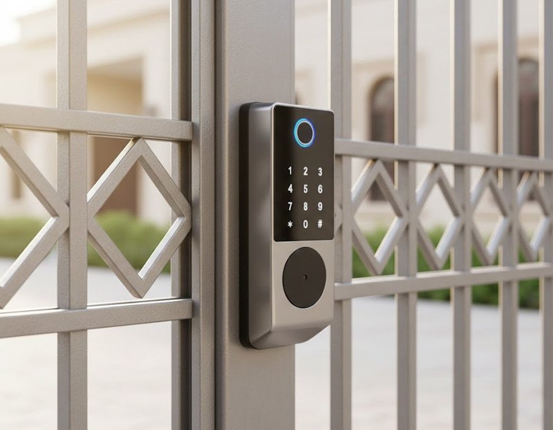 Smart Door Lock for Exterior Fence TTLock Black-ED2-2 (Duplicate) - Image 2
