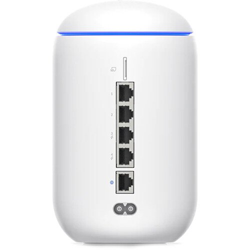 Ubiquiti UDR Desktop UniFi Cloud Gateway with an integrated WiFi 6 access point and PoE switch - Image 2