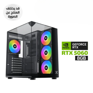 Gaming PC Ryzen 5-9600X Processor, B650 Motherboard, 16GB DDR5 RAM, 1TB NVMe SSD, RTX 5060 8GB VGA, 750 WATT PSU, L240 Liquid Cooler, Xigmatek Aqua Compact ATX MID Tower Case 4x ARGB Fans, USB WIFI Adapter, Windows 11 Pro (License)