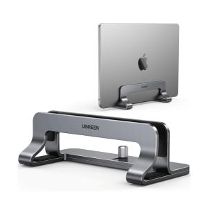 Ugreen Vertical Laptop Stand Single Slot, Aluminium Alloy, Hollow Heat Dissipation