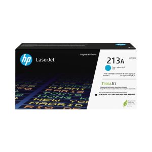 HP 213A Cyan Original LaserJet Toner Cartridge (W2131A)...