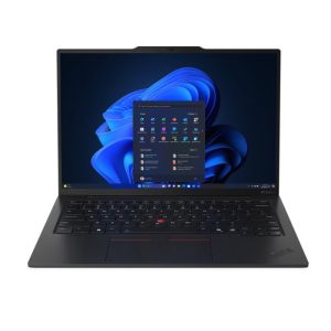 ThinkPad X1 Carbon Gen 13 Aura Edition Laptop, Intel Core Ultra 7-265U Processor, 32GB RAM, 1TB NVMe SSD Intel Graphics, 14″ WUXGA IPS Display (Windows 11 Pro) Arabic / English - Black | 21NX000XGR