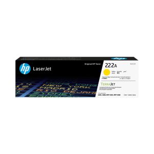 HP 222A Yellow Original LaserJet Toner Cartridge (W2222A)...