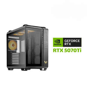 Gaming PC AMD Ryzen 7 7800X 3D Processor,ASUS Prime X870-P WiFi Motherboard,32GB RAM DDR5 (6000),2TB SSD NVME (6000),RTX 5070Ti 16GB VGA,1000 WATT PSU GOLD,Gameon Kraken Series L360 LCD Screen Liquid Cooler, Asus TUF GT502 PLUS Mid Tower Case,Win 11 Pro