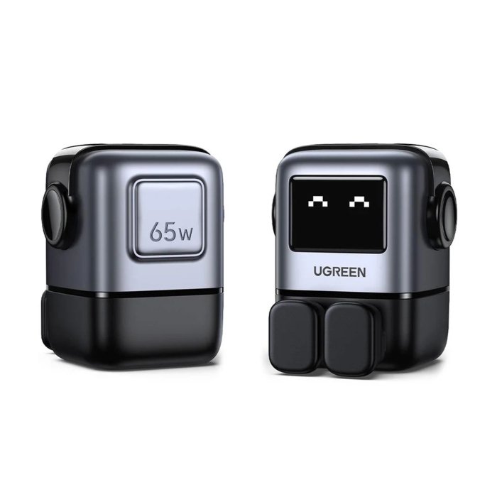 UGreen Nexode RG-3-Port 65W USB-C GaN Fast Charger UK - Image 2
