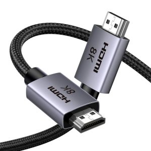 UGreen 8K HDMI 2.1 Cable-2m (48Gbps 6.6FT)-Gray
