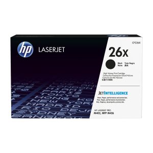 HP 26X High Yield Black Original LaserJet Toner Cartridge (CF226X)...