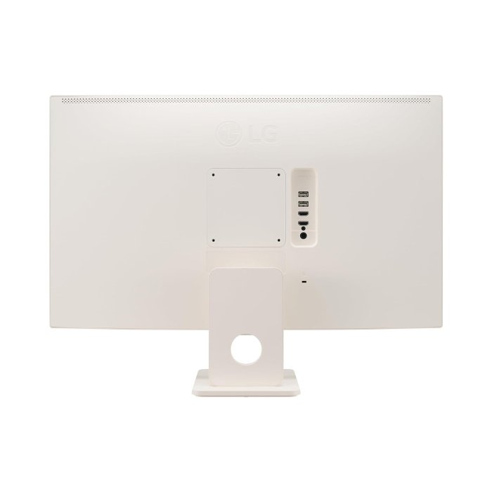 LG 27" (27SR50F) Full HD IPS MyView Smart Monitor with WebOS and Built-in Speakers - White - Image 2