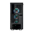 Corsair iCUE 465X RGB Mid-Tower Tempered Glass Side & Front Panel Smart Case with 3 RGB Fans - Black - Image 9