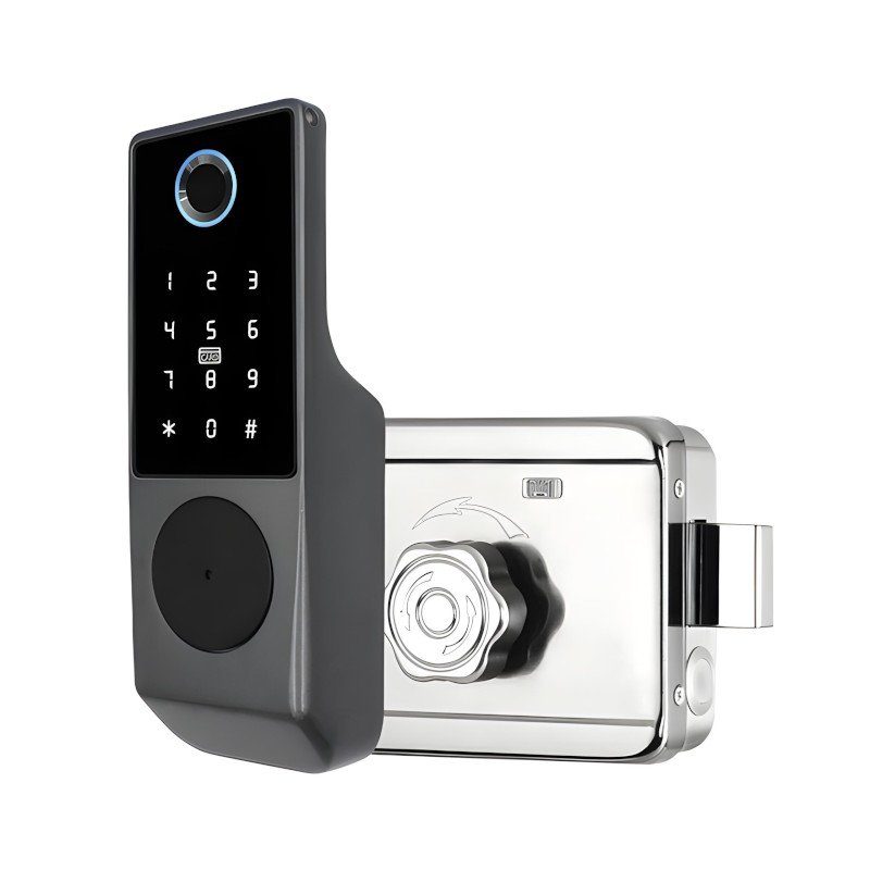 Smart Door Lock for Exterior Fence TTLock Black-ED2-2 (Duplicate) - Image 3