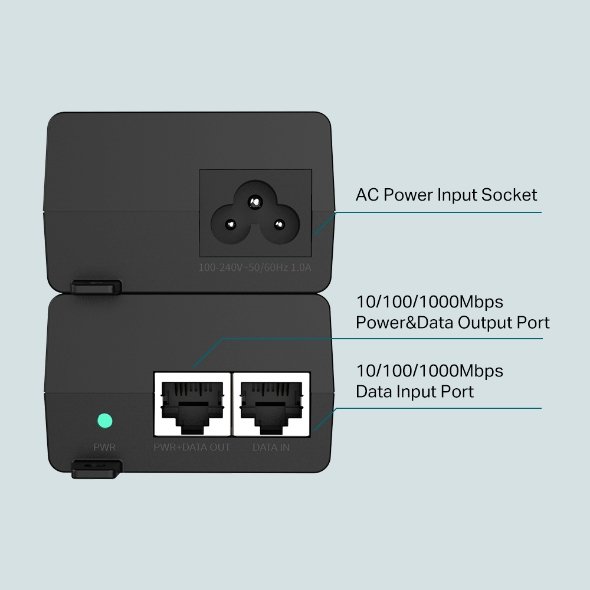 TP-Link TL-POE160S PoE+ Injector - Image 4