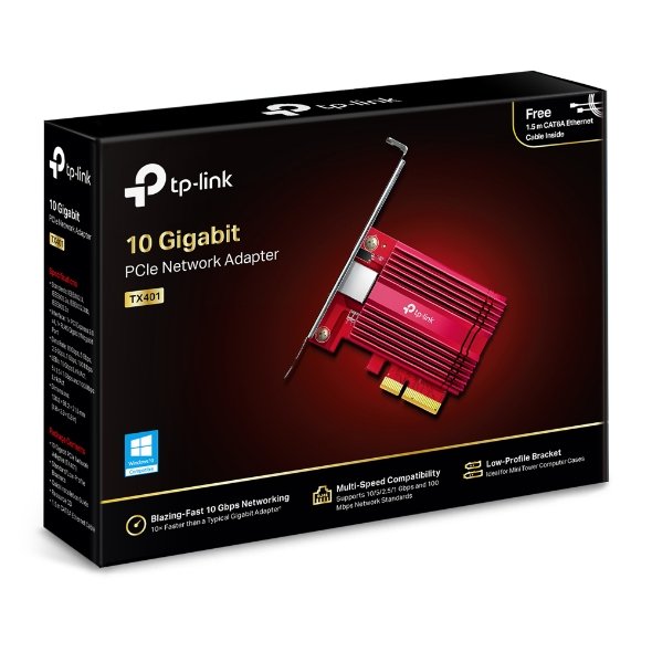 TP-Link TX401 10 Gigabit PCI Express Network Adapter - Image 2