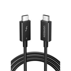 UGreen Thunderbolt 4 Type C Male To Male Cable 0.8m - Black