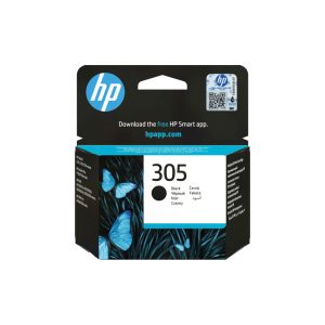 HP 305 Black Original Ink Cartridge (3YM61AE)...