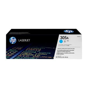 HP 305A Cyan Original LaserJet Toner Cartridge (CE411A)...