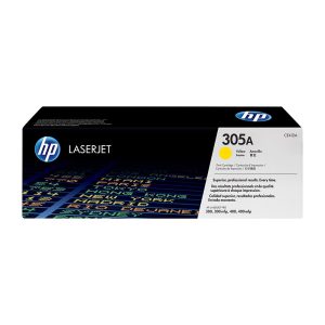 HP 305A Yellow Original LaserJet Toner Cartridge (CE412A)...