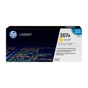 HP 307A Yellow Original LaserJet Toner Cartridge (CE742A)...