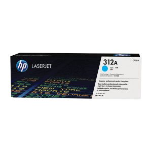 HP 312A Cyan Original LaserJet Toner Cartridge (CF381A)...