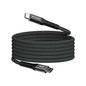 Verbatim Sync & Charge Magnetic Cable USB-C To USB-C 60W|480Mbps (120Cm) - Black