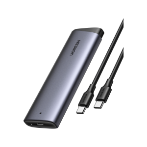 Ugreen CM767 M.2 NVMe SSD Enclosure, Faster Data Transfer, Aluminum Alloy Housing With Silicone Thermal Pad