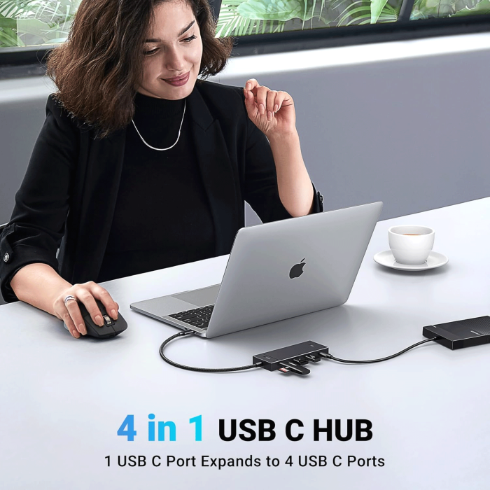 Ugreen CM806 4-Port USB 3.2 Gen 2 Hub - Image 2