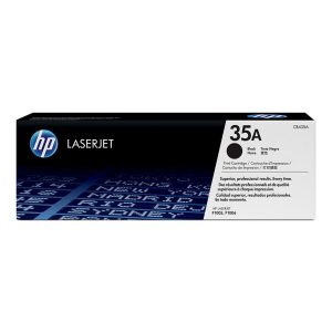 HP 35A Black Original LaserJet Toner Cartridge (CB435A)...