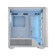 Cougar MX600 Mid Tower Tempered Glass Side Panel Case with 4 RGB Fans - White - Image 7