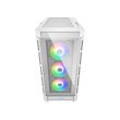 Cougar DuoFace Pro RGB Mid Tower Gaming Case, Two Side Panel Front & Left Tempered Glass Case With 4 ARGB Fan - White - Image 7