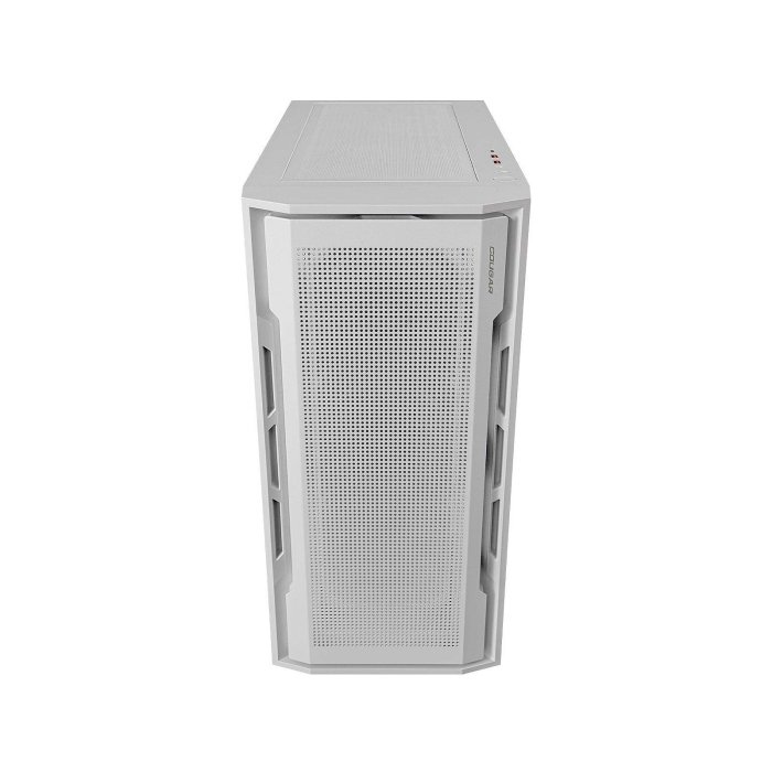 Cougar UniFace Mid Tower Tempered Glass Side Panel Case With 2 Fan Non RGB - White - Image 3