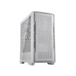Cougar UniFace Mid Tower Tempered Glass Side Panel Case With 2 Fan Non RGB - White - Image 4