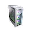 Cougar Archon 2 RGB Brilliant Mid Tower Crystalline Case, Two Side Panel Front and Left Tempered Glass Case With 3 ARGB Fan - White - Image 5